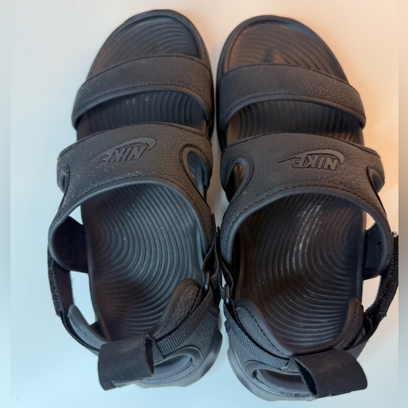 Nike OWAYSIS Women’s 8M Triple Black CK9283-001 Multi Back Strap Slides Sandals - Picture 7 of 16